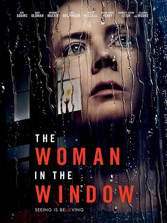 پوستر فیلم سینمایی زنی پشت پنجره