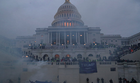 حمله طرفداران ترامپ به ساختمان کنگره آمریکا