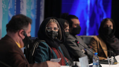 نشست خبری و پرسش و پاسخ فیلم سینمایی «خط فرضی» در جشنواره فیلم فجر