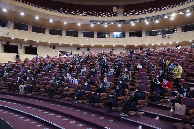 نشست خبری و پرسش و پاسخ فیلم «ستاره بازی» در جشنواره فیلم فجر