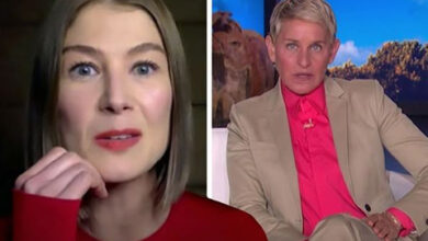 رزاموند پایک در برنامه الن دی‌جنرس