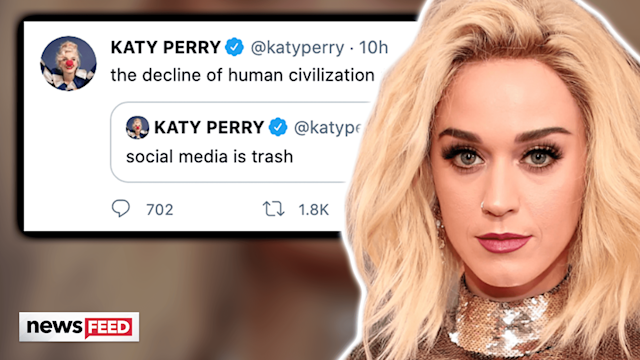 کیتی پری بر علیه شبکه های اجتماعی