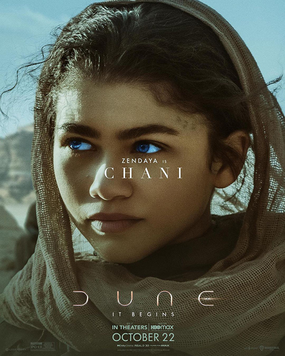 پوستر شخصیت های فیلم «Dune»