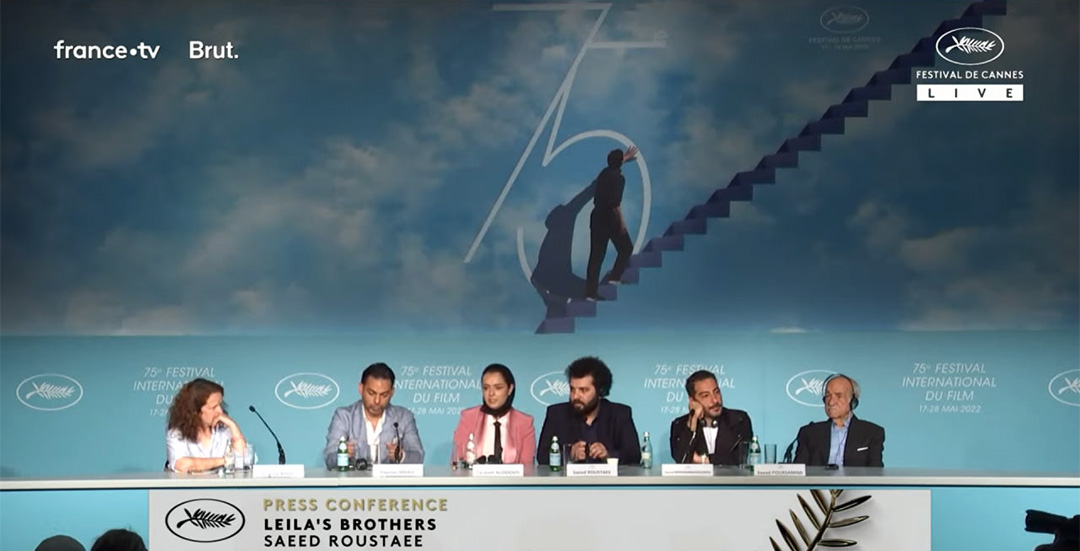 نشست خبری فیلم «برادران لیلا» در جشنواره فیلم کن